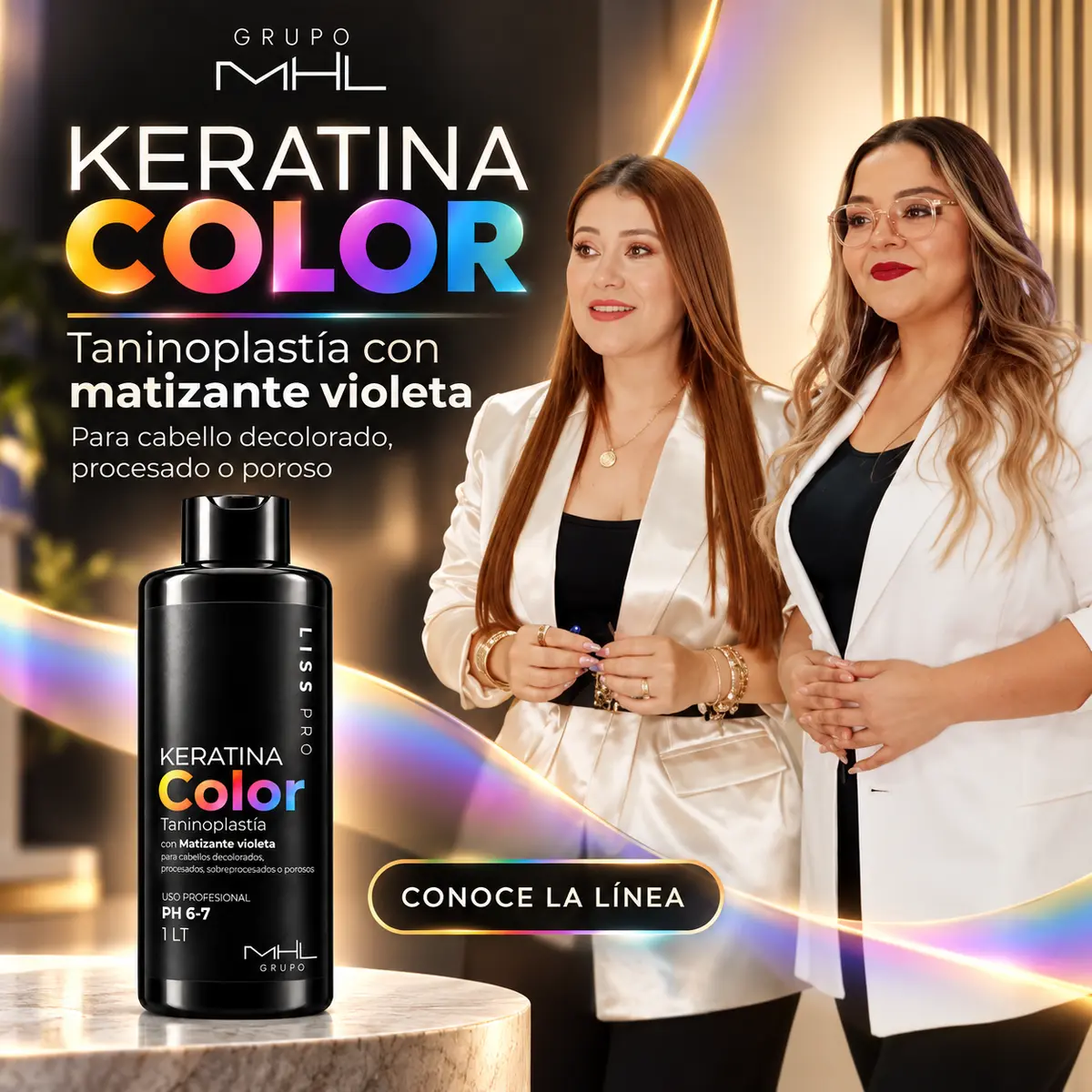 Conoce la Keratina Color